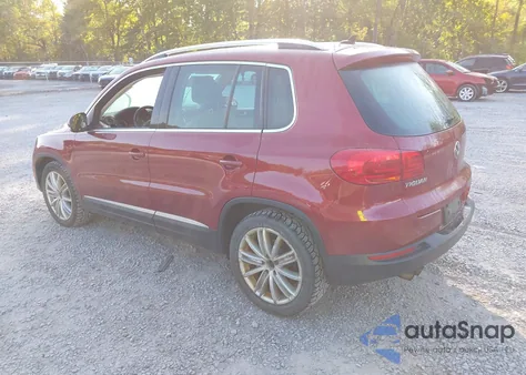 2013 Volkswagen Tiguan Se из США, поврежденный, VIN WVGBV7AX9DW000978